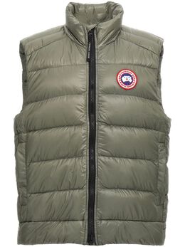 Canada Goose: Зелёный жилет  Crofton