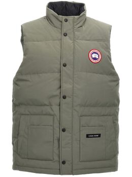 Canada Goose: Зелёный жилет  Freestyle