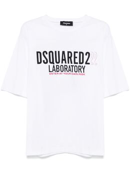 DSQUARED2: Футболка с принтом 