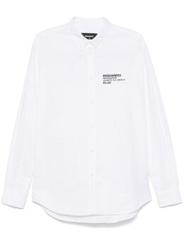 DSQUARED2: Рубашка с принтом 
