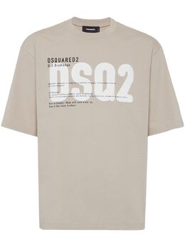 DSQUARED2: Футболка с принтом 