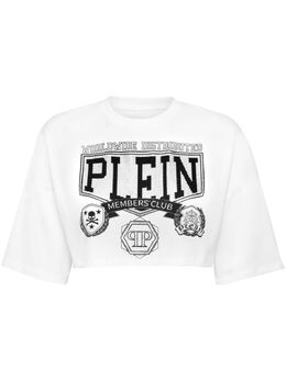 Philipp Plein: Белая футболка 