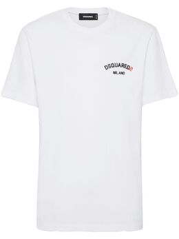 DSQUARED2: Белая футболка 
