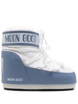 Moon Boot: Белые ботинки 