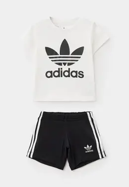 adidas Originals: Белая футболка 