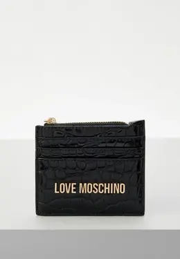 Love Moschino: Чёрный картхолдер 