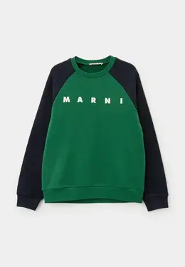 Marni: Зелёный свитер 