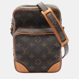 Louis Vuitton: Коричневая сумка 