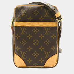 Louis Vuitton: Коричневая сумка 