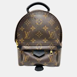 Louis Vuitton: Коричневый рюкзак 