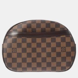 Louis Vuitton: Коричневая сумка 