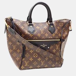 Louis Vuitton: Коричневая сумка 