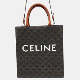 Celine: Коричневая сумка 