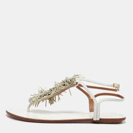 Aquazzura: Белые сандалии 