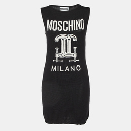 Moschino Couture: Чёрный свитер 