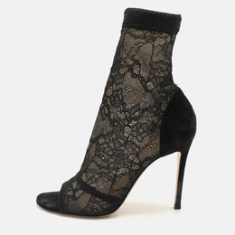 Gianvito Rossi: Чёрные ботинки 