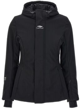 Balenciaga: Спортивный пуховик  Hourglass