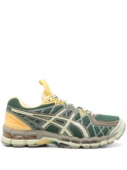 ASICS: Зелёные кроссовки  Gel-Kayano
