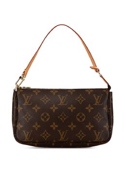 Louis Vuitton Pre-Owned: Коричневая сумка 