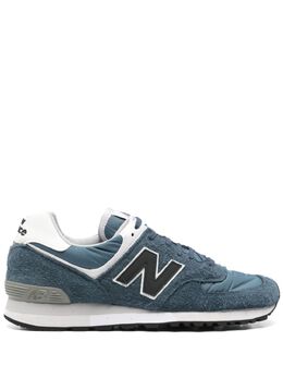 New Balance: Голубые кроссовки  576
