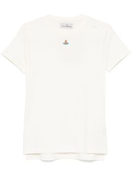 Vivienne Westwood: Белая футболка  Orb
