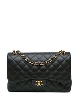 CHANEL Pre-Owned: Чёрная сумка 