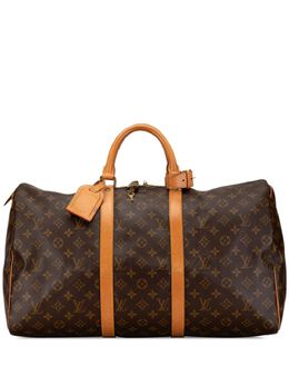 Louis Vuitton Pre-Owned: Коричневая сумка 