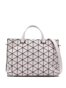 Bao Bao Issey Miyake: Светлая сумка-шоппер 