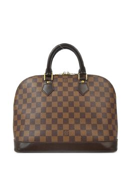 Louis Vuitton Pre-Owned: Коричневая сумка-шоппер 