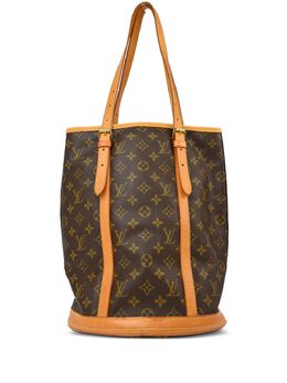 Louis Vuitton Pre-Owned: Коричневая сумка-шоппер 