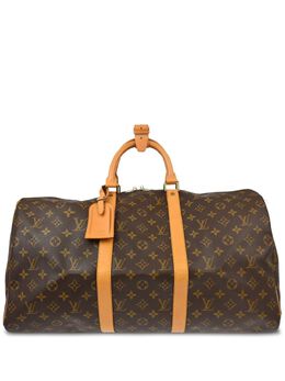 Louis Vuitton Pre-Owned: Коричневая сумка 