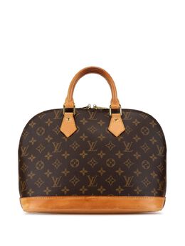 Louis Vuitton Pre-Owned: Коричневая сумка 