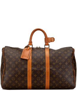 Louis Vuitton Pre-Owned: Коричневая сумка 