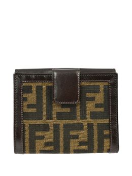 Fendi Pre-Owned: Чёрный кошелёк 