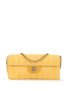 CHANEL Pre-Owned: Жёлтая сумка 