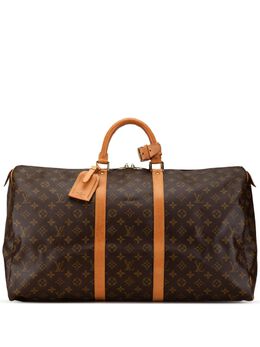 Louis Vuitton Pre-Owned: Коричневая сумка 