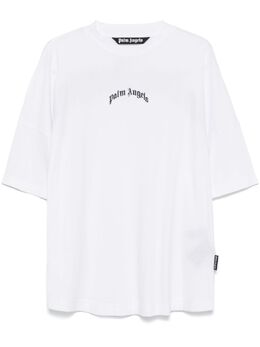 Palm Angels: Белая футболка 