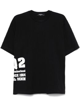 DSQUARED2: Футболка с принтом 