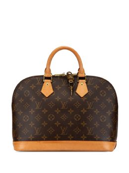 Louis Vuitton Pre-Owned: Коричневая сумка 