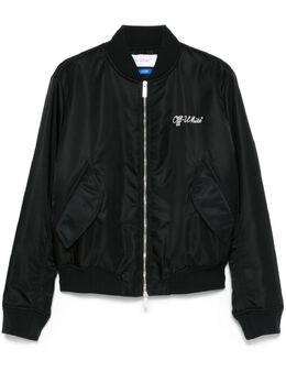 Off-White: Чёрная куртка 