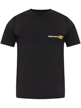 VETEMENTS: Футболка с принтом 