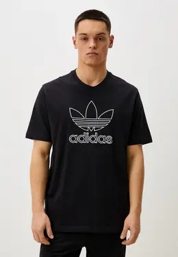 adidas Originals: Чёрная футболка 