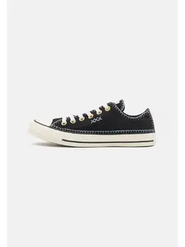 Converse: Чёрные кеды 