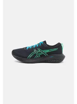 Asics: Чёрные кроссовки 