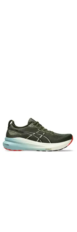 Asics: Зелёные кроссовки  Gel-Kayano