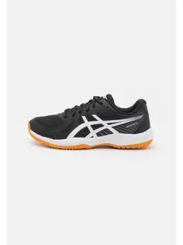 Asics: Чёрные кроссовки 