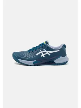 Asics: Синие кроссовки 