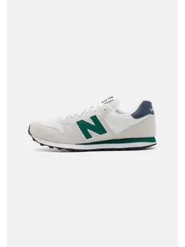 New Balance: Бежевые кроссовки  500