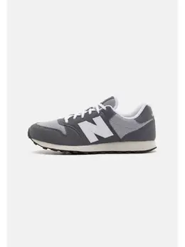 New Balance: Серые кроссовки  500