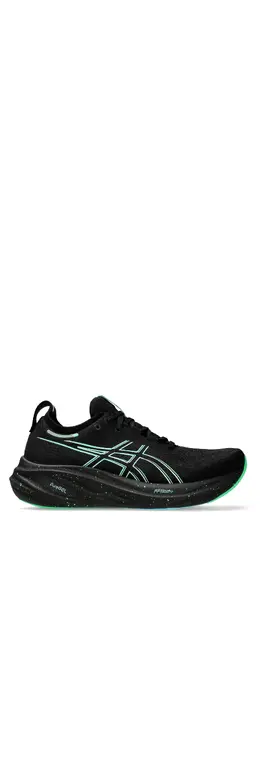 Asics: Чёрные кроссовки  Gel-Nimbus